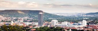 Blick vom Landgrafenviertel auf das Stadtzentrum